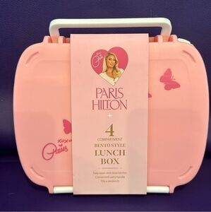 Paris Hilton Pink Butterfly Lunch Box